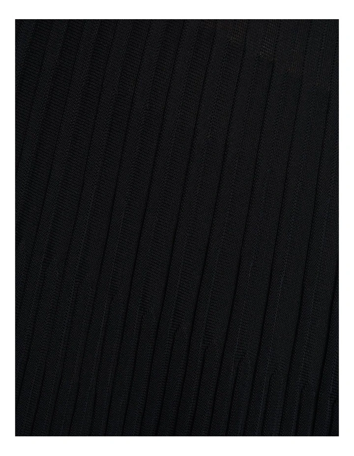 Engineered Ribbed Knit Dress image 5