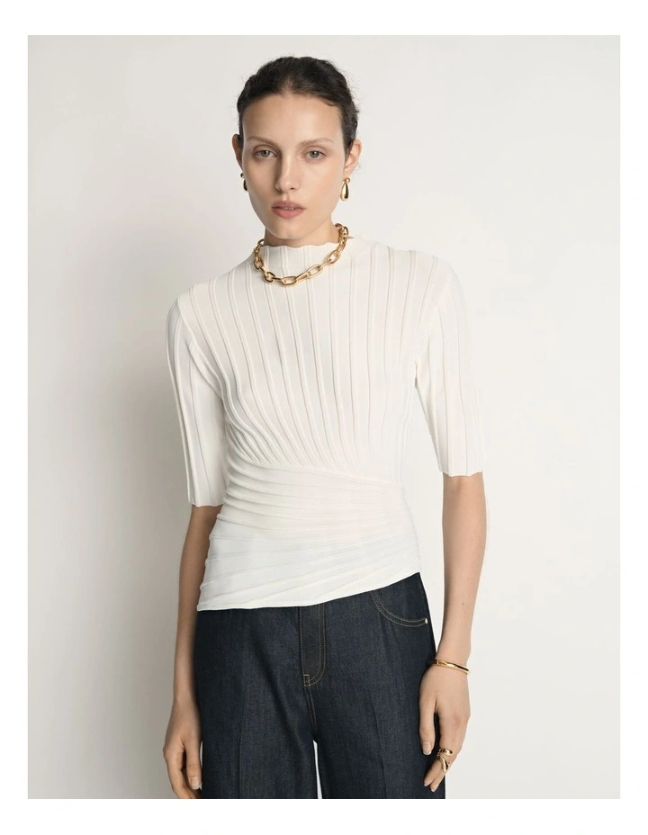 Engineered Ribbed Top image 1