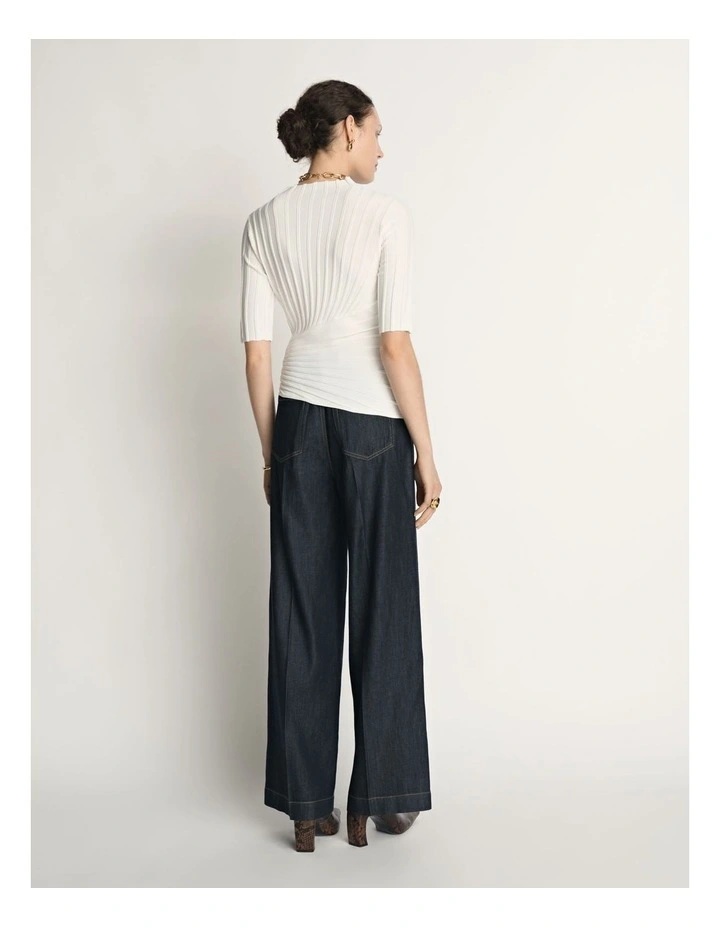 Engineered Ribbed Top image 2
