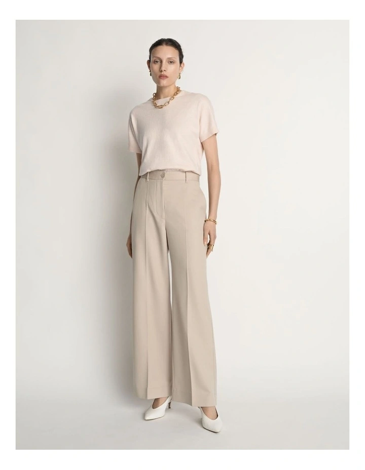 Wool Wide Leg Pant image 3
