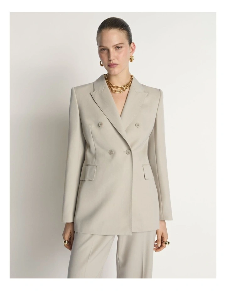 Wool Double Breasted Blazer image 1