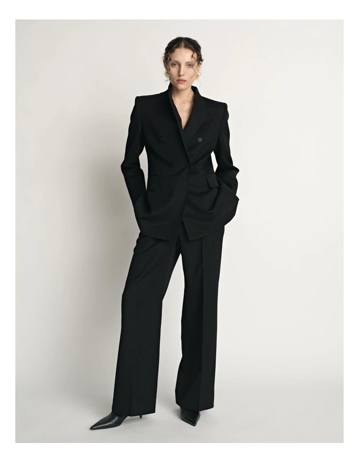Wool Double Breasted Blazer image 4