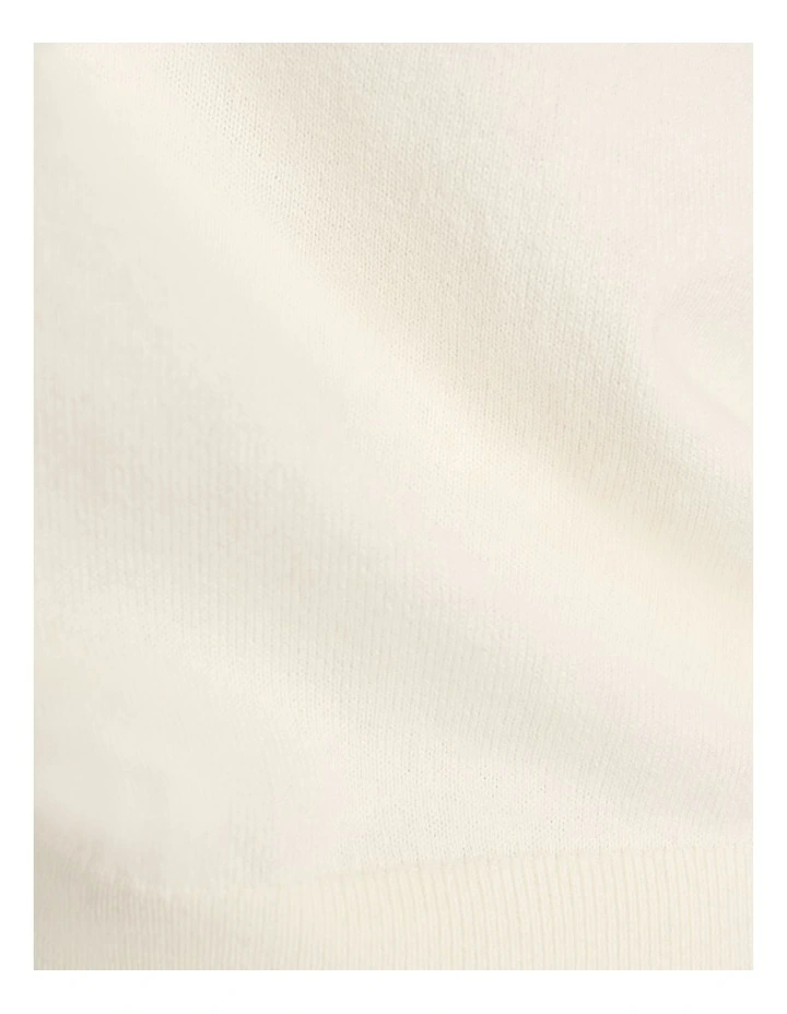 Cotton Cashmere Knit Tee image 3