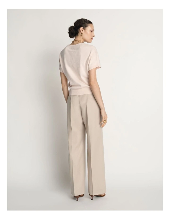Cotton Cashmere Knit Tee image 2