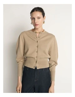 Cotton Cashmere Cardigan