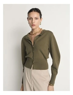 Cotton Cashmere Cardigan