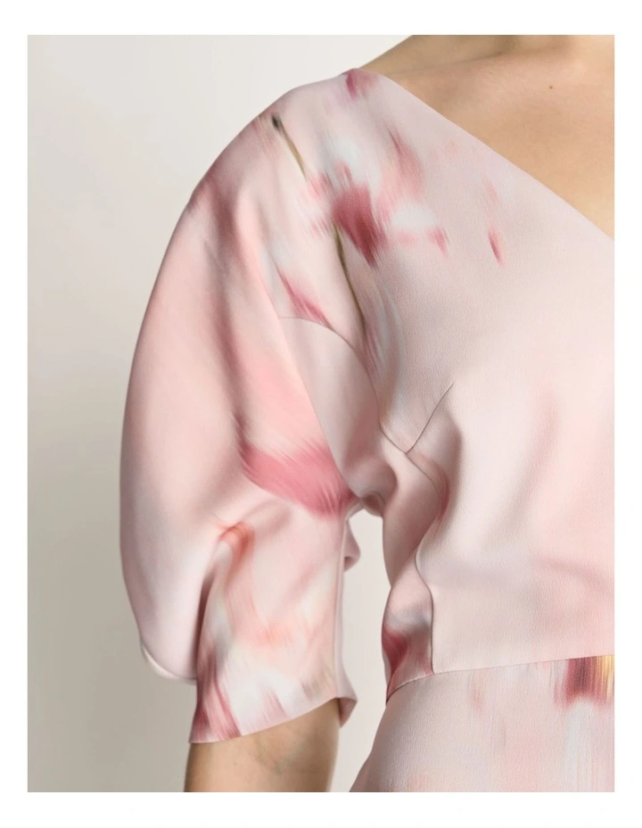 Blurred Lily Midi Dress image 4