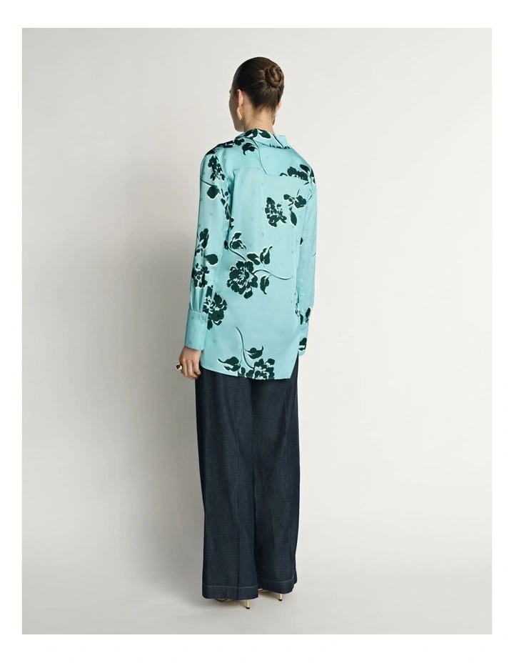 Stamp Floral Shirt image 2