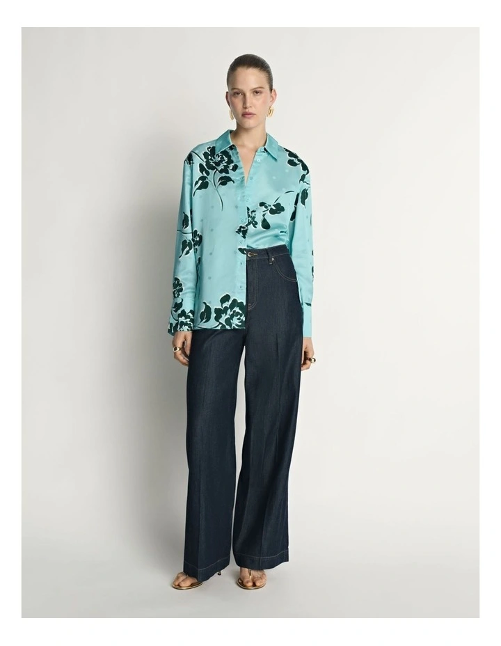 Stamp Floral Shirt image 3