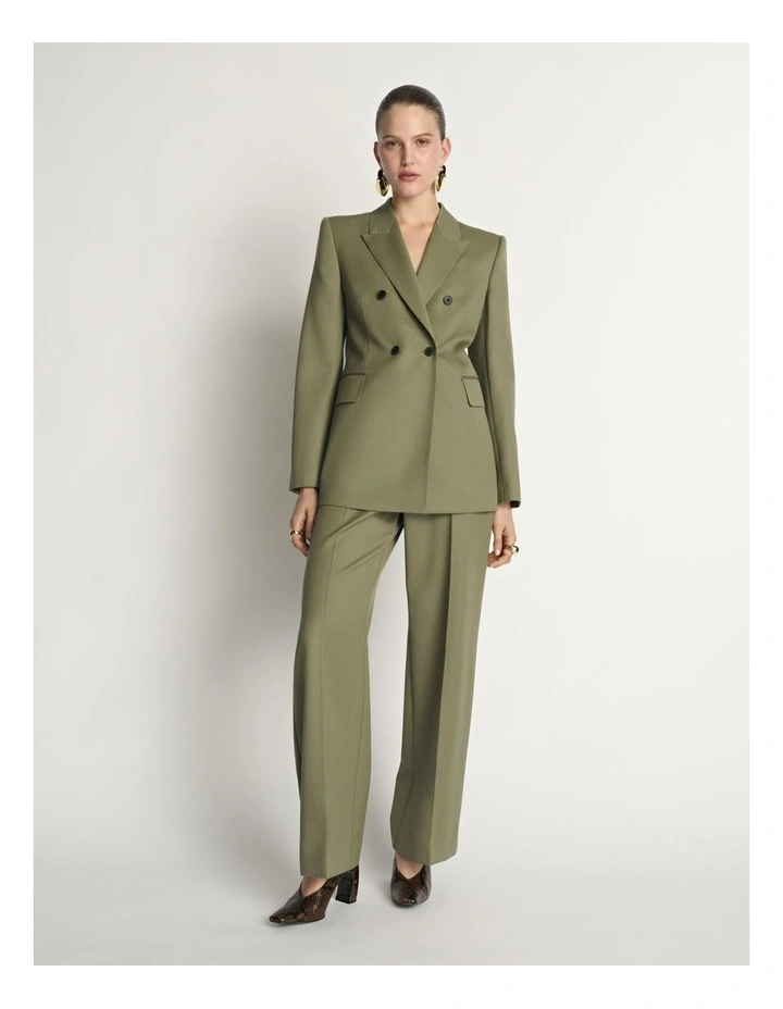 Wool Double Breasted Blazer image 1