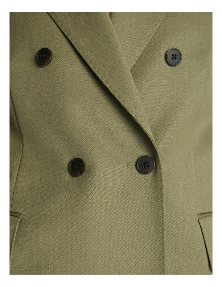 Wool Double Breasted Blazer image 4
