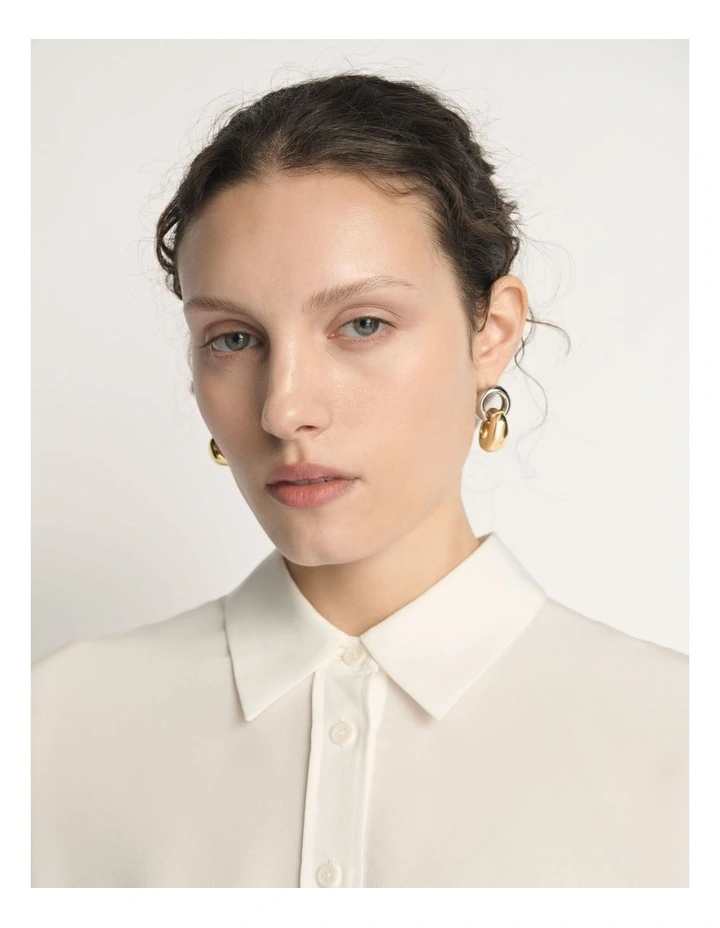Silk Relaxed Shirt image 4