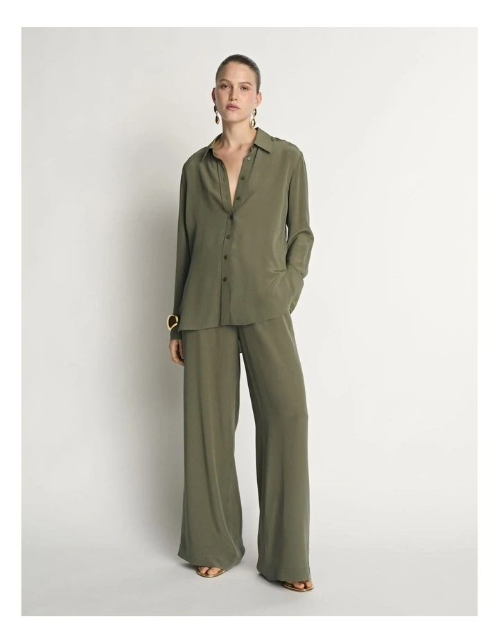 Silk Relaxed Shirt image 4