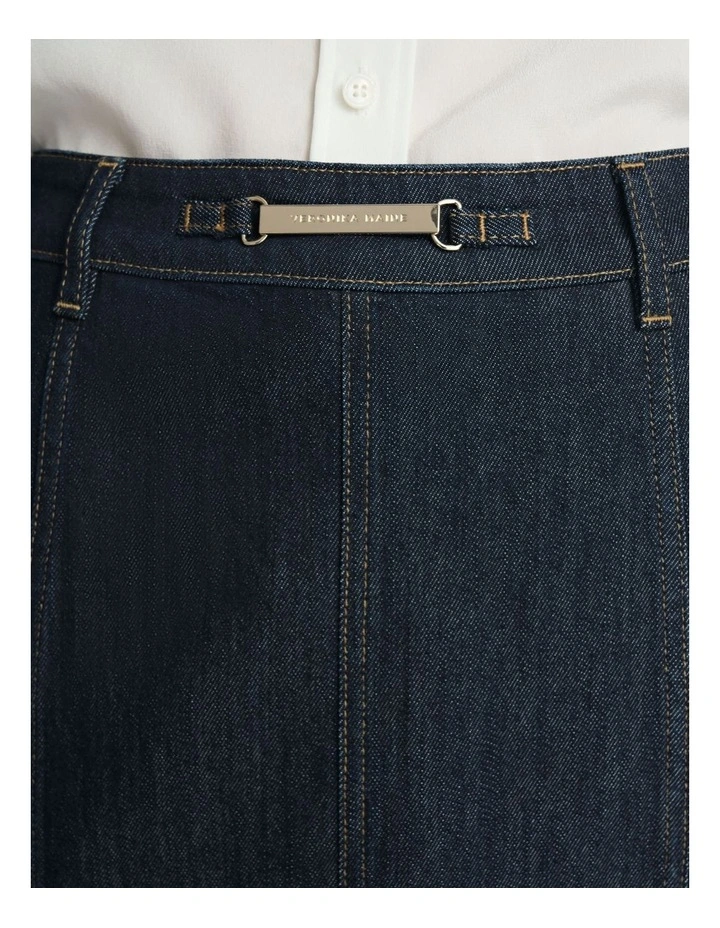 Denim Pencil Skirt image 3