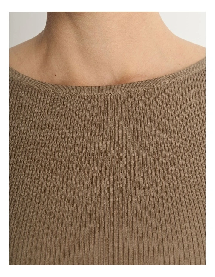 Cotton Silk Cap Sleeve Knit image 5