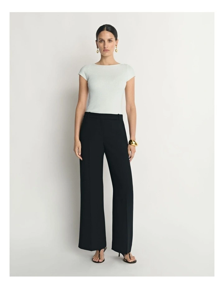 Cotton Silk Cap Sleeve Knit image 1