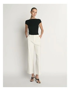 Cotton Silk Cap Sleeve Knit