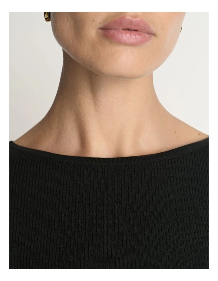 Cotton Silk Cap Sleeve Knit image 4
