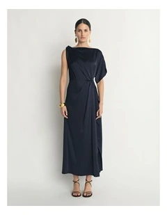 Drapey Knot Detail Dress