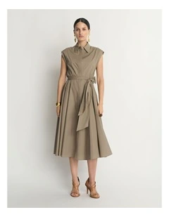 Parachute Cotton Shirtdress