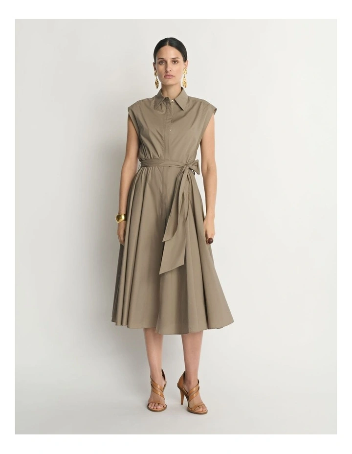Parachute Cotton Shirtdress image 1