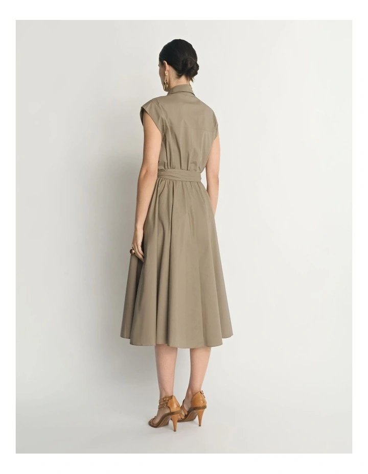 Parachute Cotton Shirtdress image 2