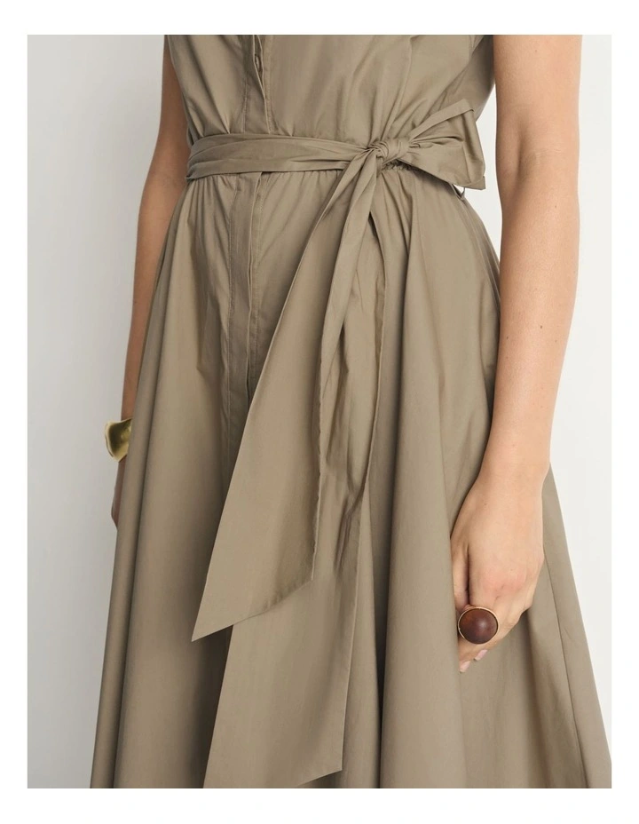 Parachute Cotton Shirtdress image 4