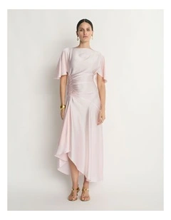 Drapey Gathered Maxi Dress