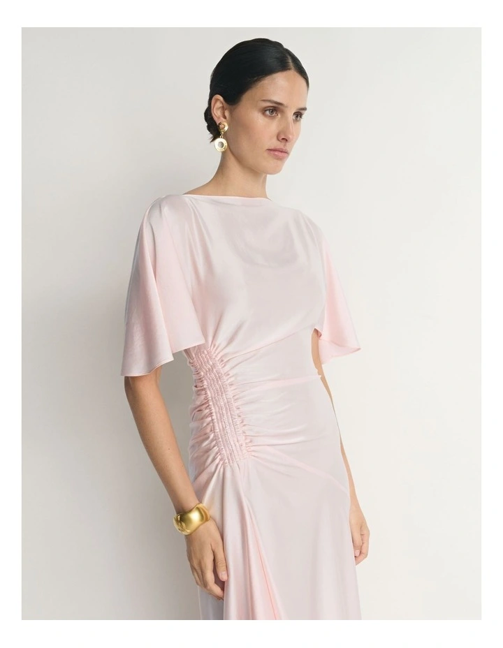 Drapey Gathered Maxi Dress image 3