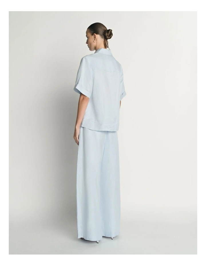 Drapey Viscose Linen Shirt image 2