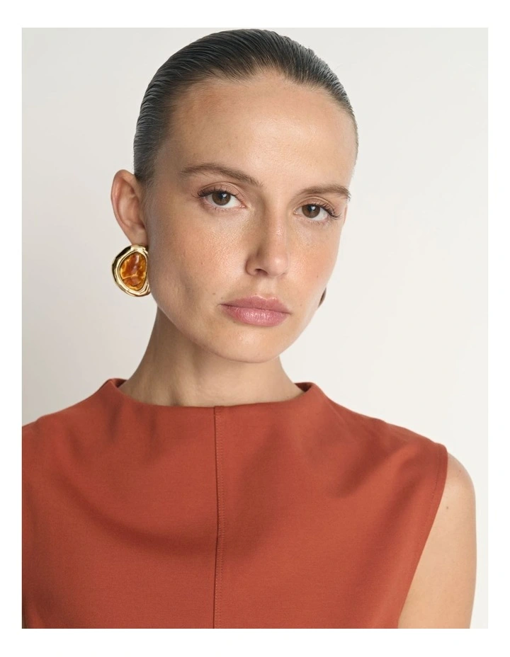 Ponte High Neck Top image 4
