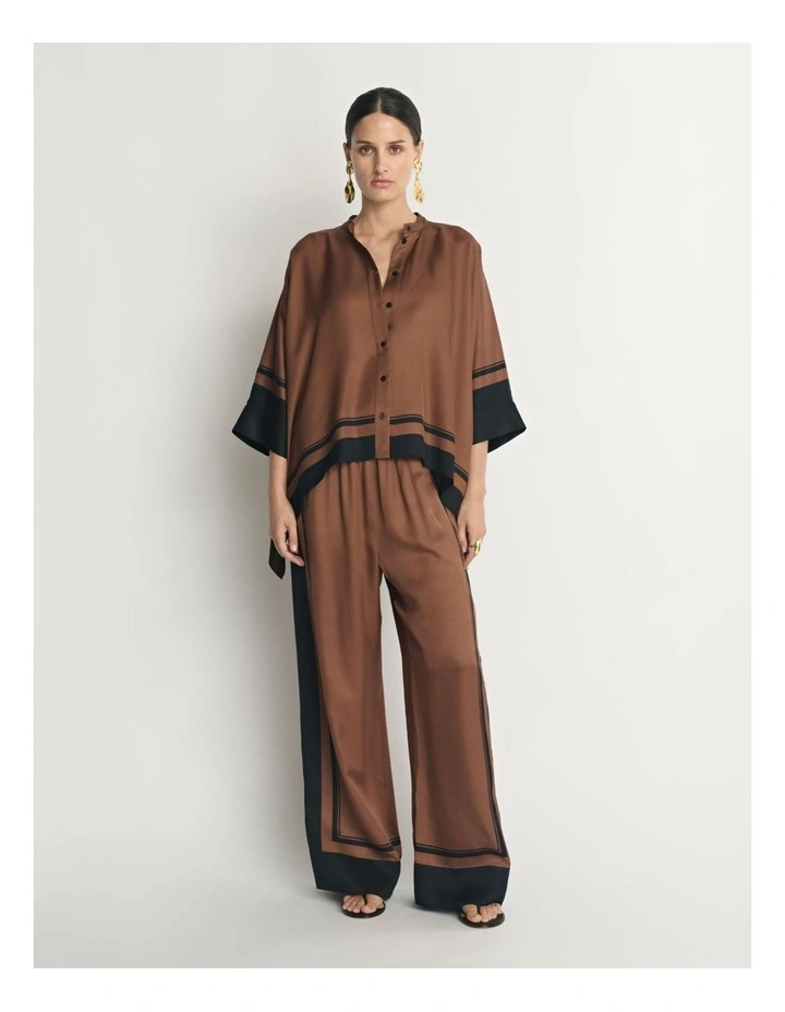 Scarf Border Shirt image 1