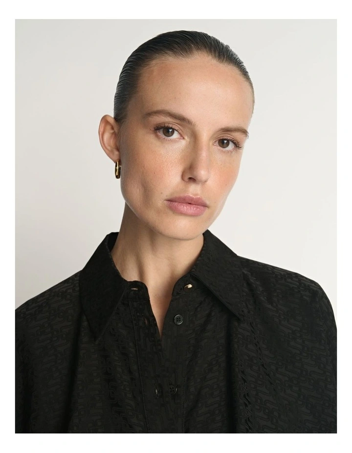 Geo Jacquard Shirt image 4