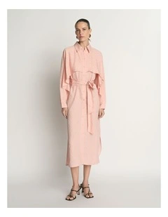 Geo Jacquard Shirtdress
