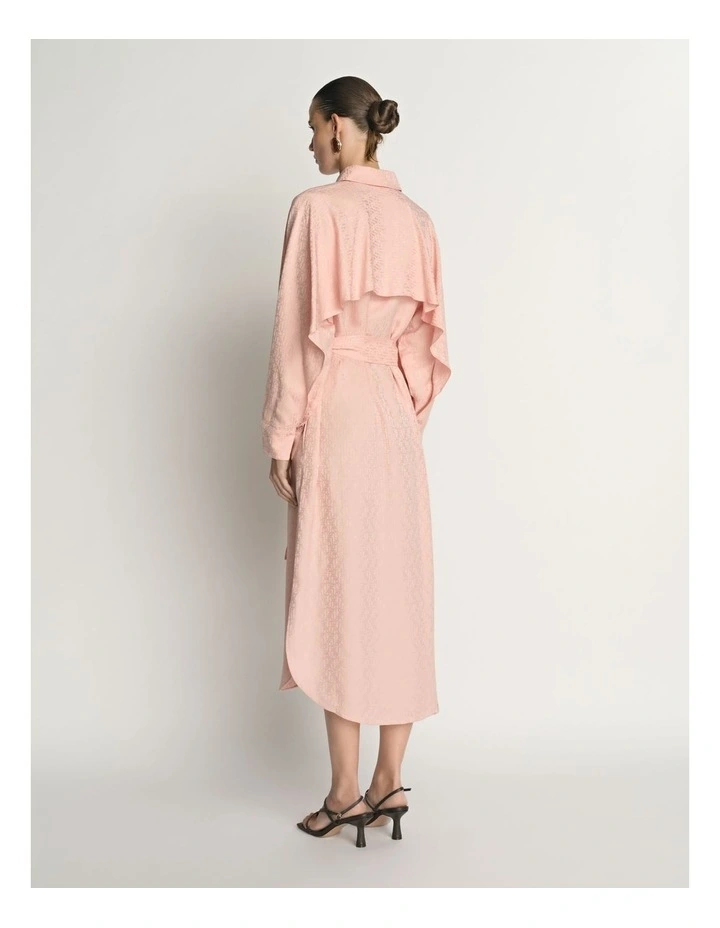 Geo Jacquard Shirtdress image 2