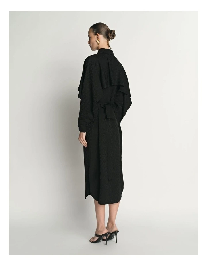 Geo Jacquard Shirtdress image 2