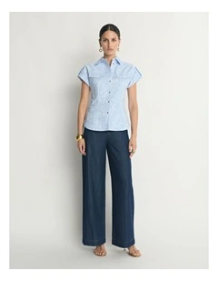 Floral Jacquard Shirt
