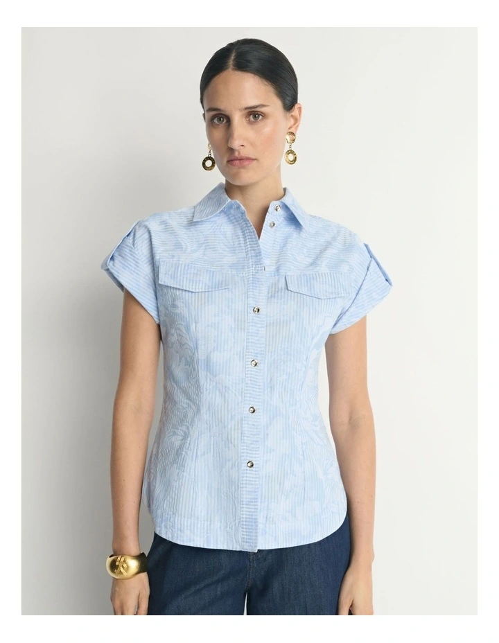 Floral Jacquard Shirt image 3