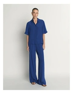 Silk Short Sleeve Shirt
