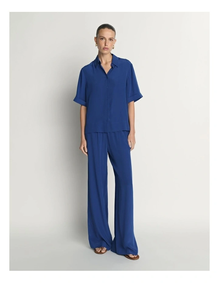 Silk Short Sleeve Shirt image 1