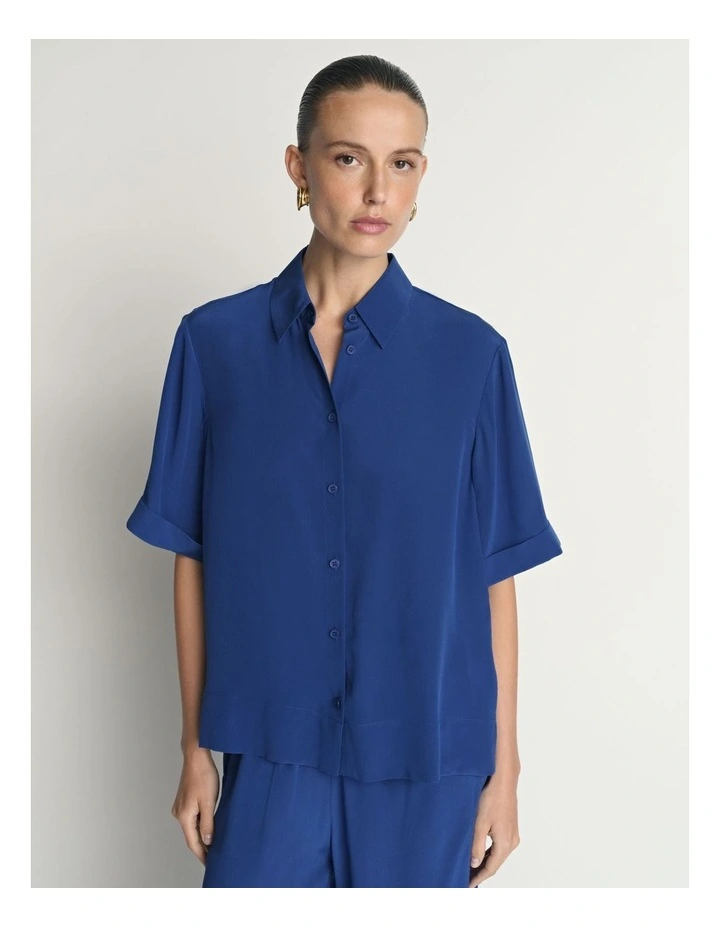 Silk Short Sleeve Shirt image 3