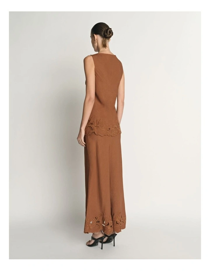 Viscose Linen Embroidered Tunic image 2