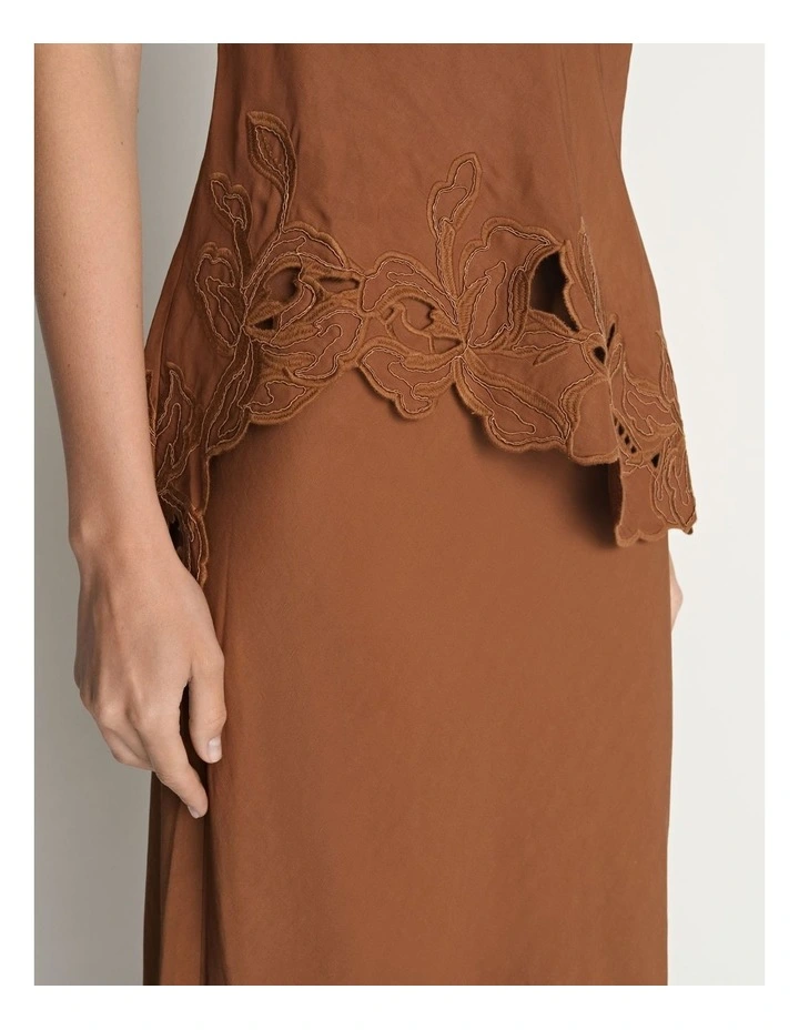 Viscose Linen Embroidered Tunic image 4