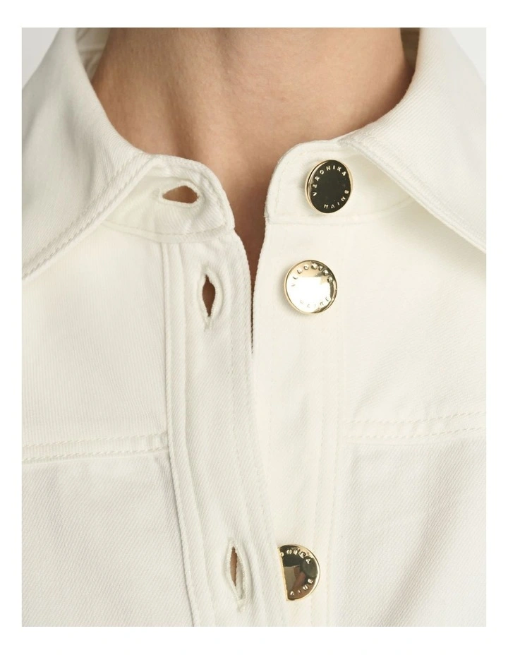 Denim Button Shirt image 4