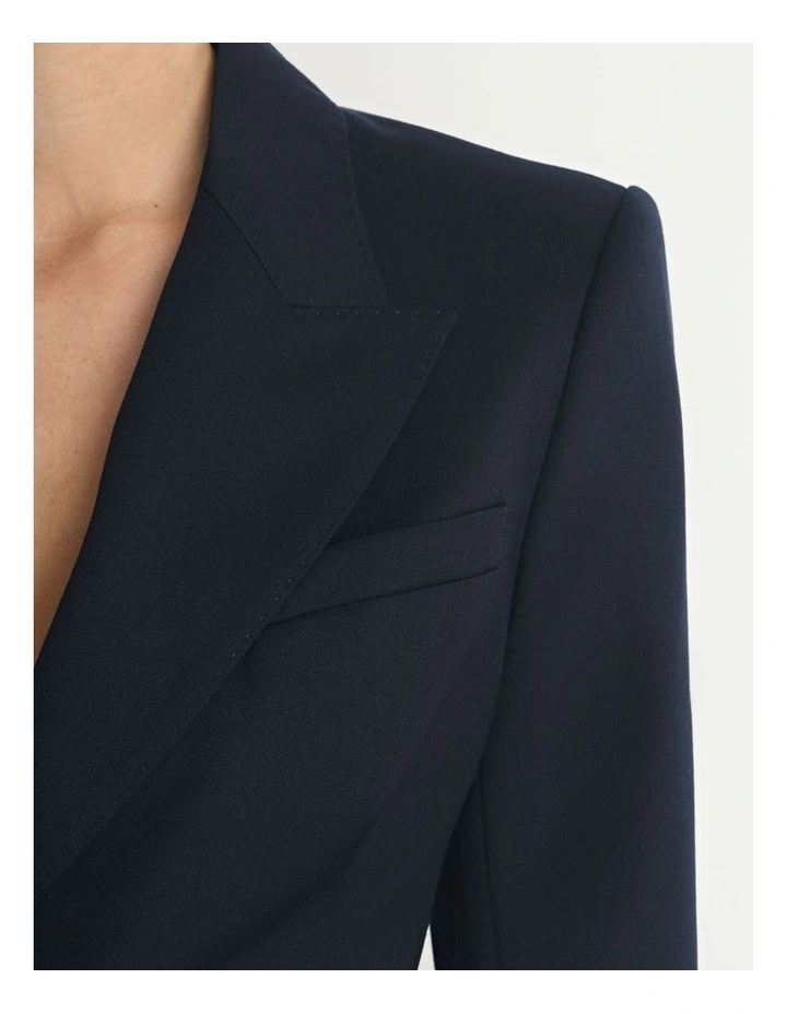 Wool Single Breasted Blazer image 4