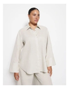 Linen Shirt in Flax