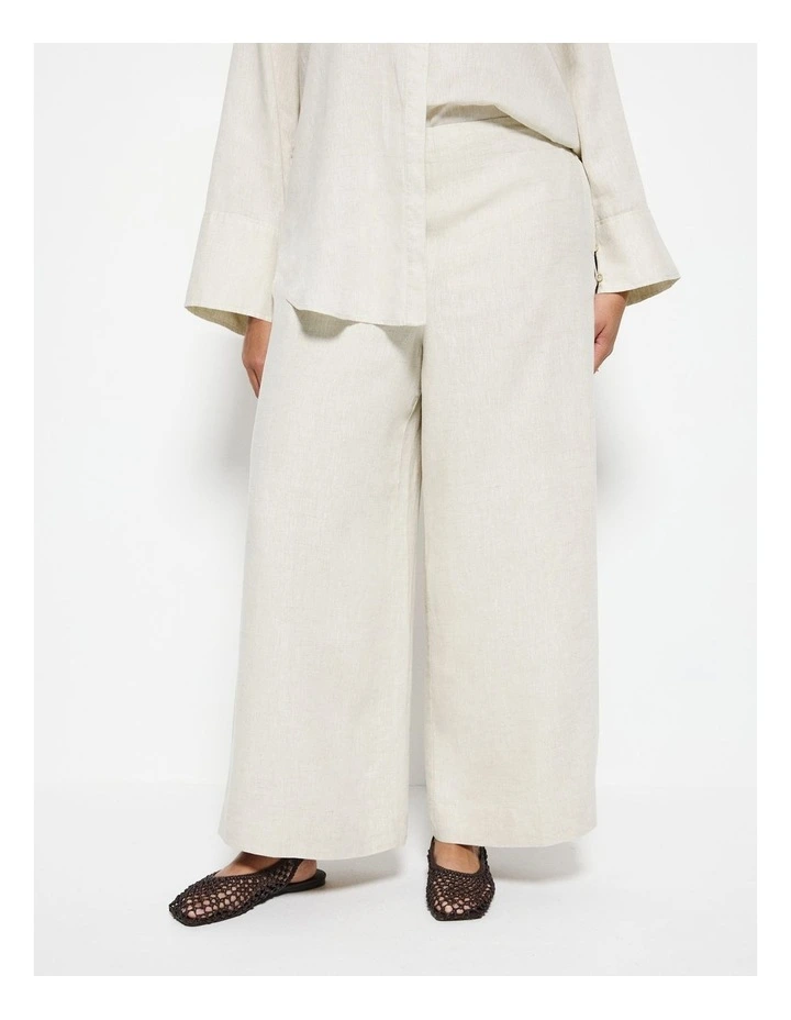 Linen Pant in Flax image 2