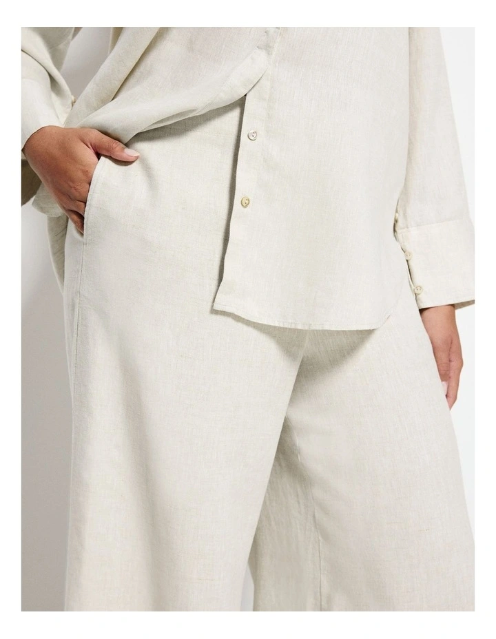 Linen Pant in Flax image 3