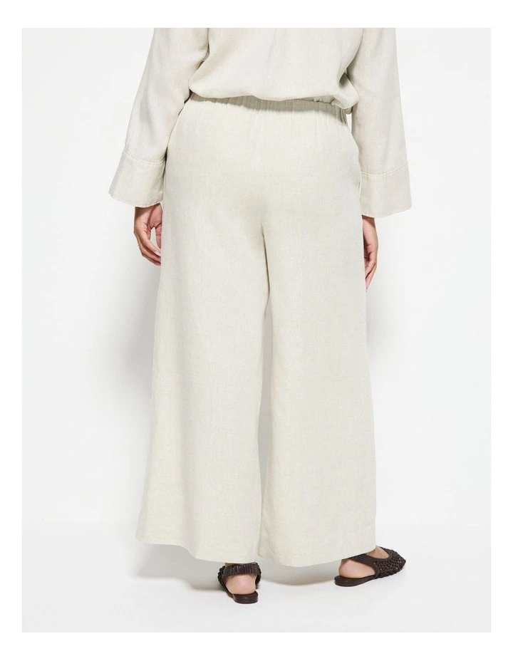 Linen Pant in Flax image 4