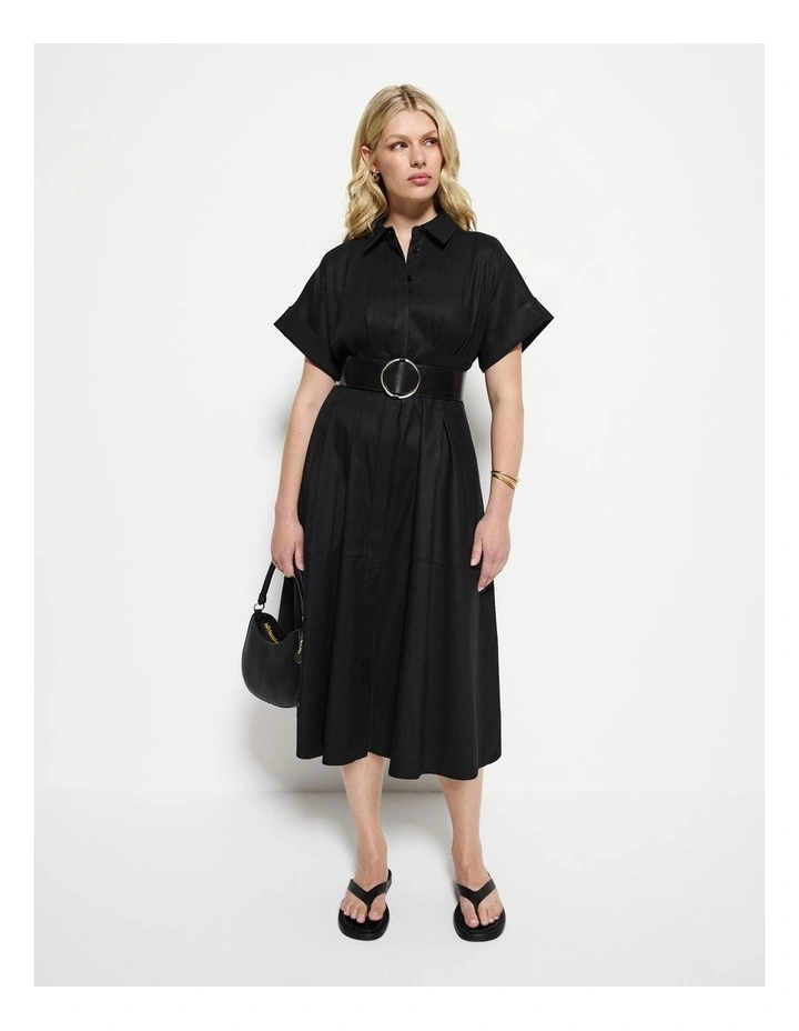 Niki Dress in Black image 5